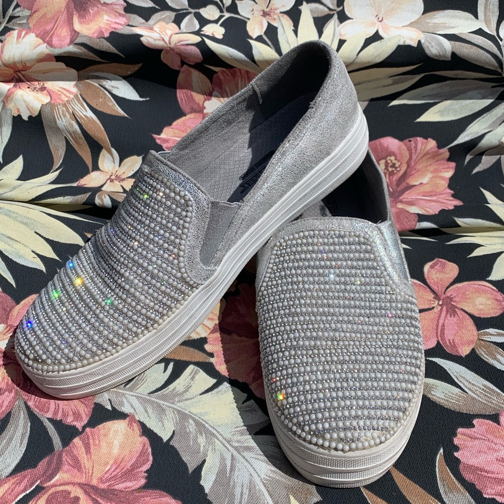 Bedazzled Slip On Shoes